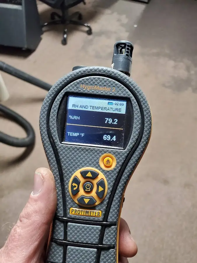 Moisture meter humidity assessment for Fire & Smoke Damage Restoration in Waikoloa Village